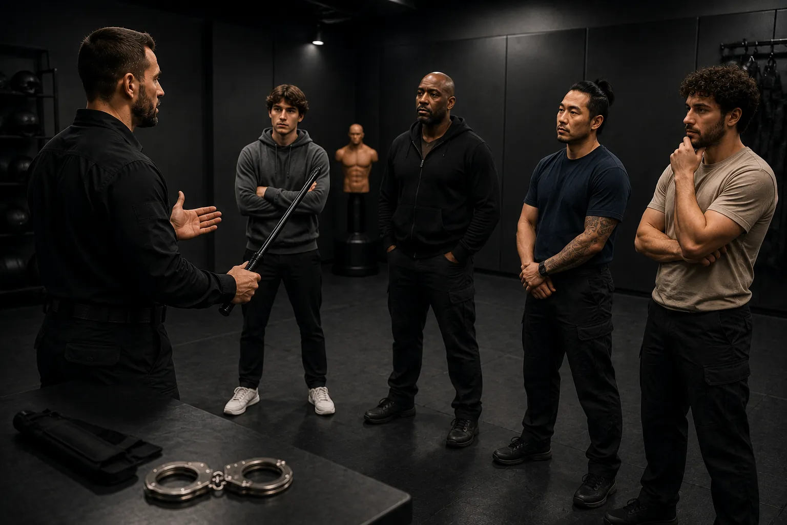 Formation bâton télescopique à Montréal – Perceptage Academy